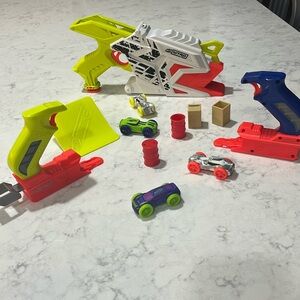 Nerf Nitro car blasting lot
